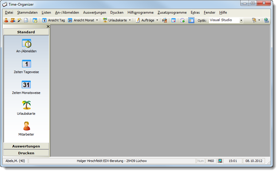Screenshot im Visual Studio-Style